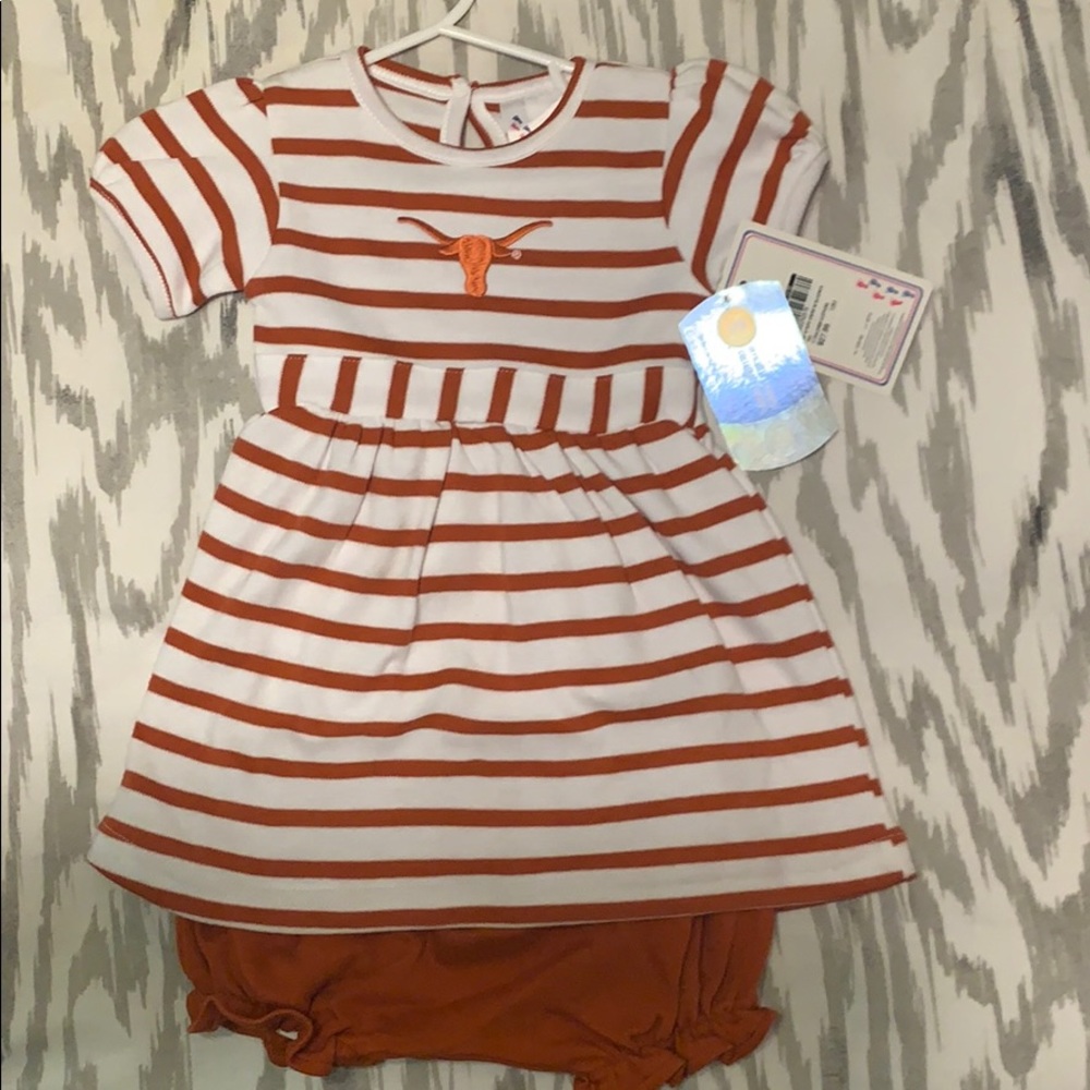 12 month Longhorn dress